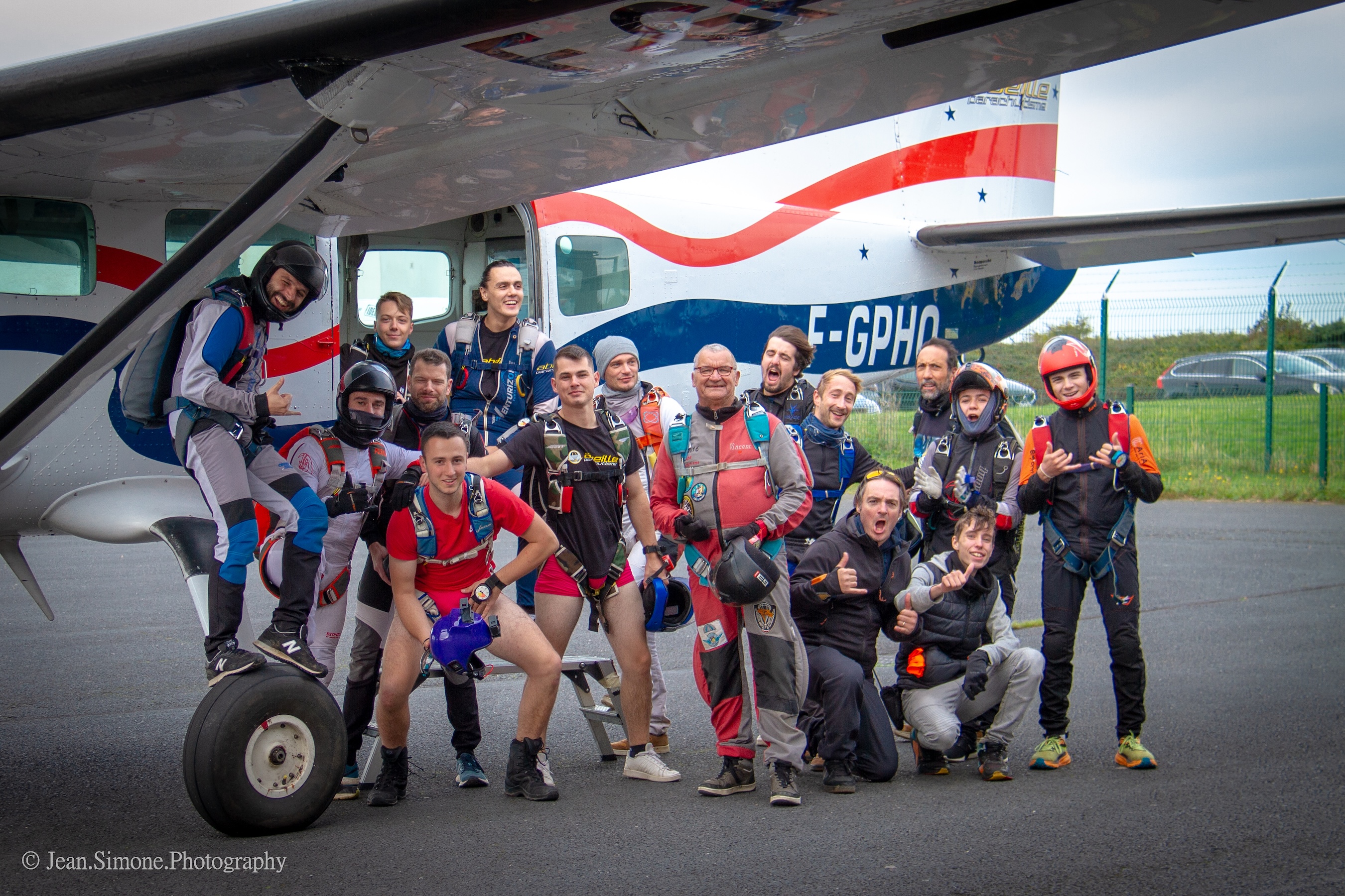 Solos parachutisme team
